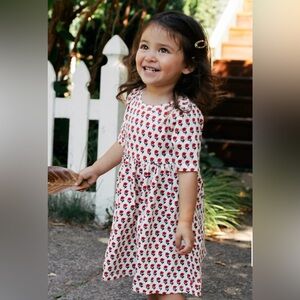EUC! PINK CHICKEN organic Steph dress. Size 3y.